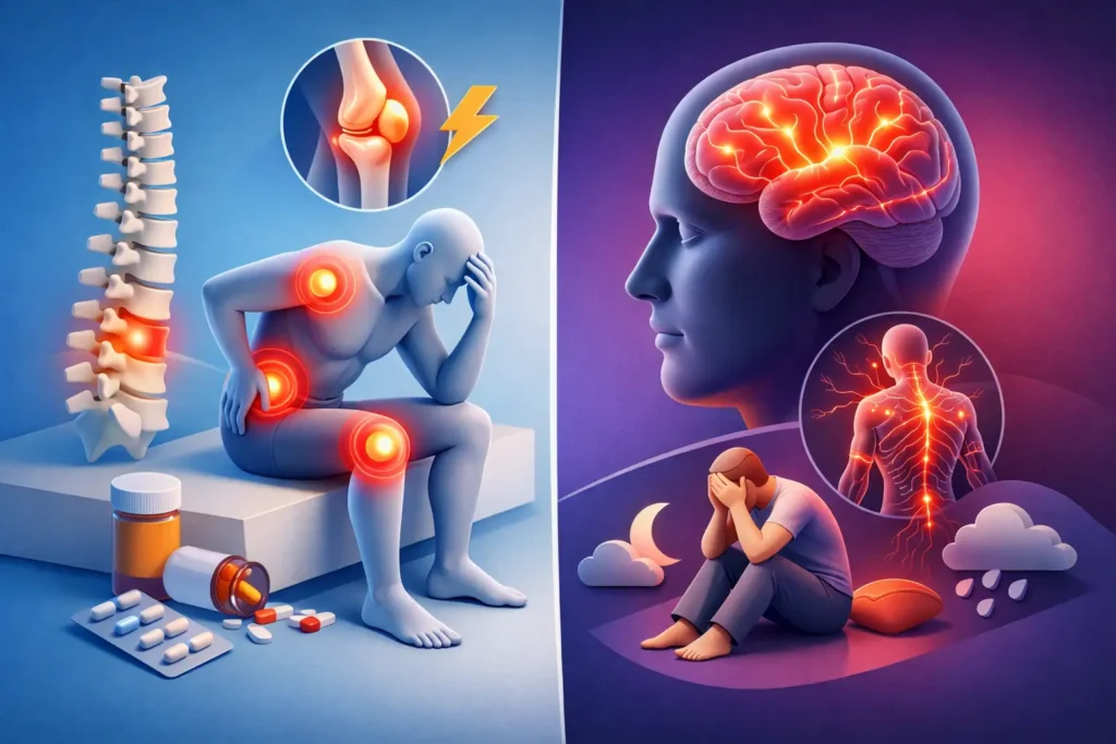 What Is the Difference Between Chronic Pain and Chronic Pain Syndrome?