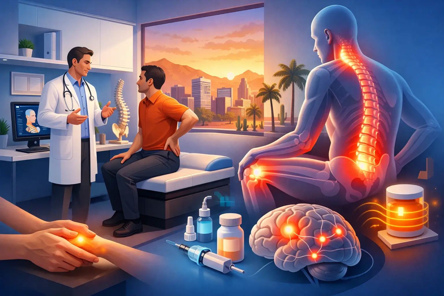 How a Phoenix Chronic Pain Doctor Builds Relief